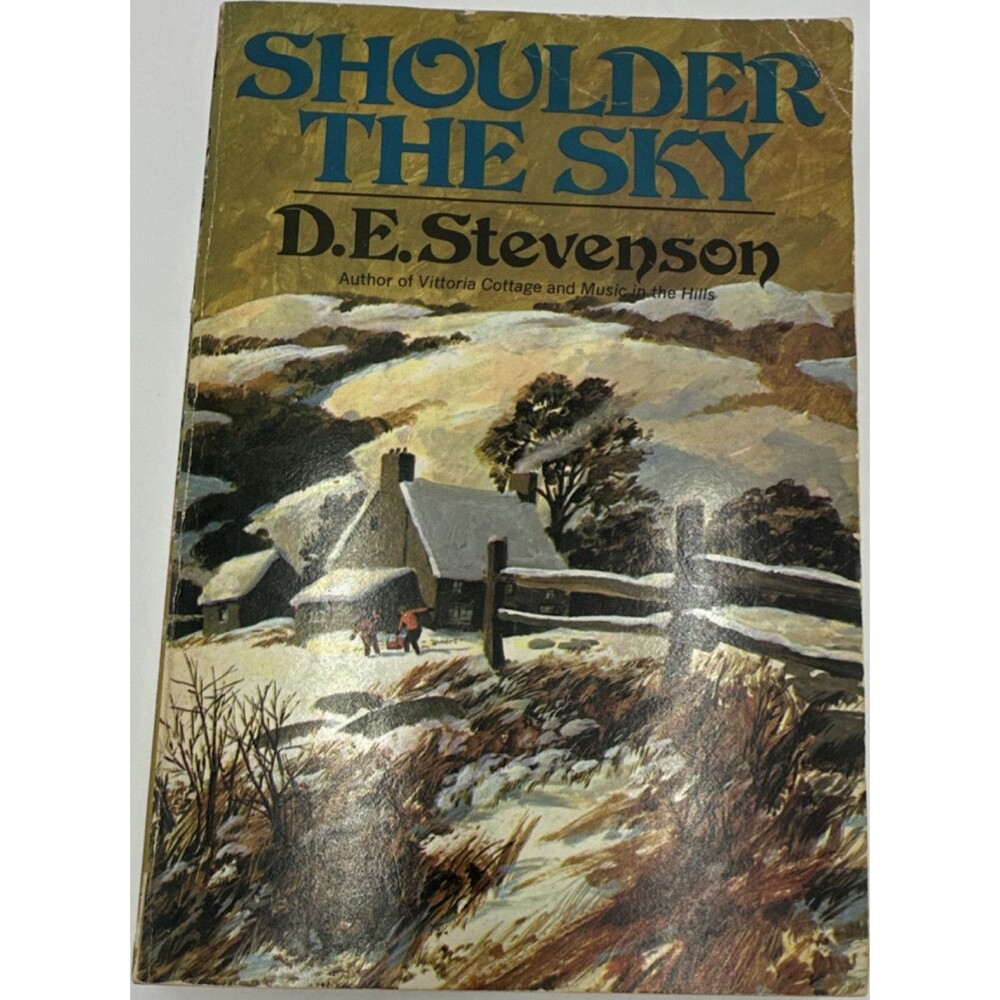 D. E. Stevenson Shoulder the Sky Paperback Holt Rinehart Winston Fiction Novel